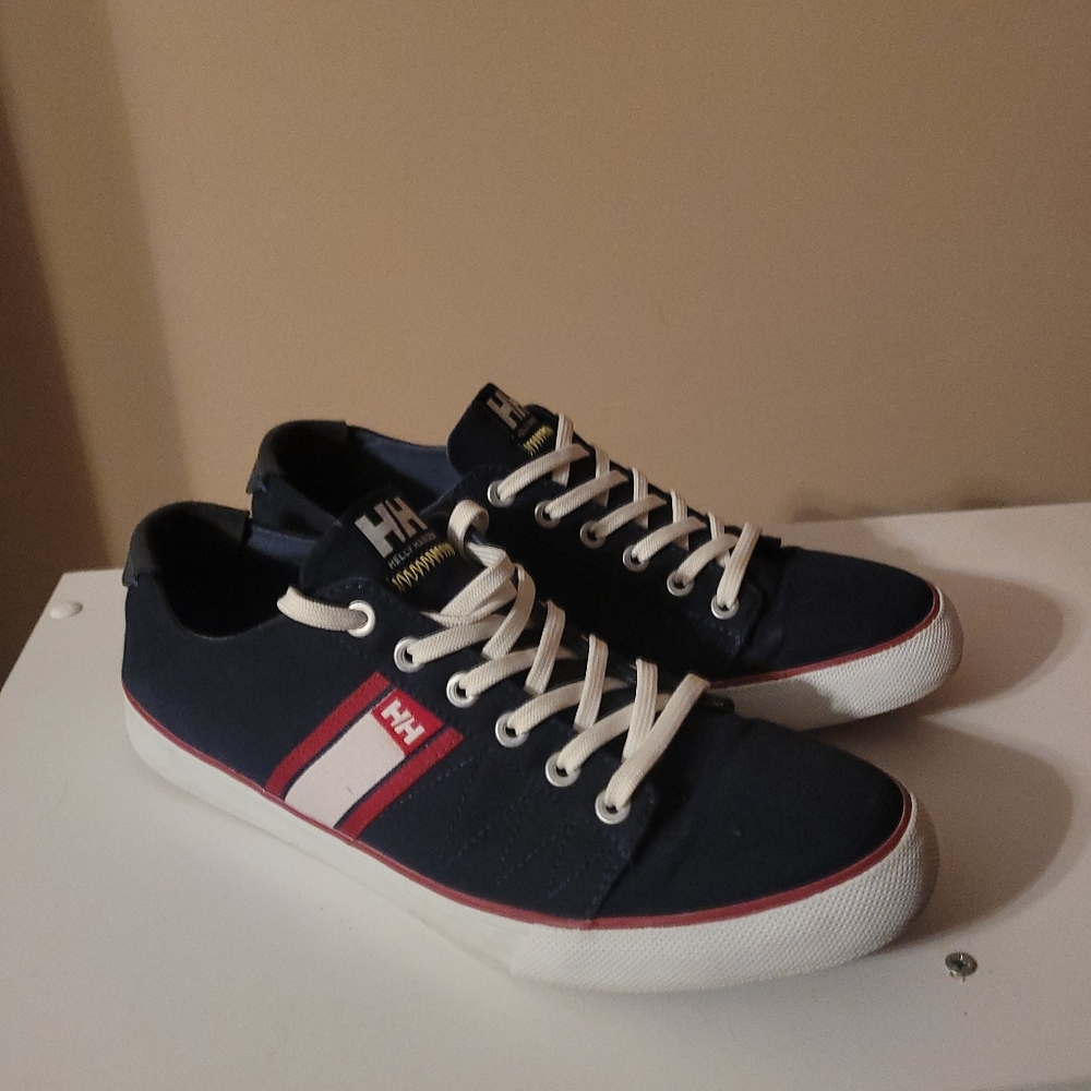 Helly Hansen Womens Salt Flag F-1 Size 10 Canvas Casual Shoes Sneakers